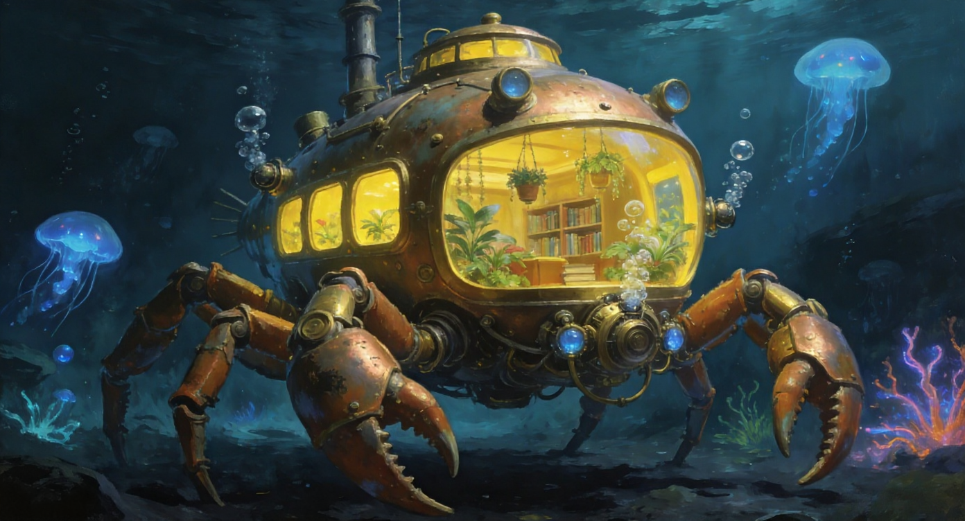Crab-Like Submarine