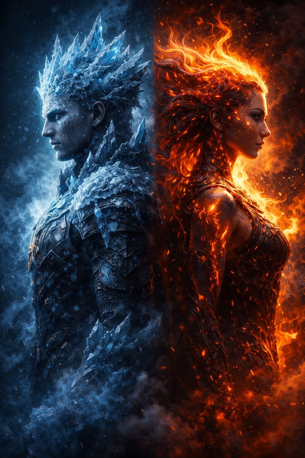 Clash of Frost and Flame